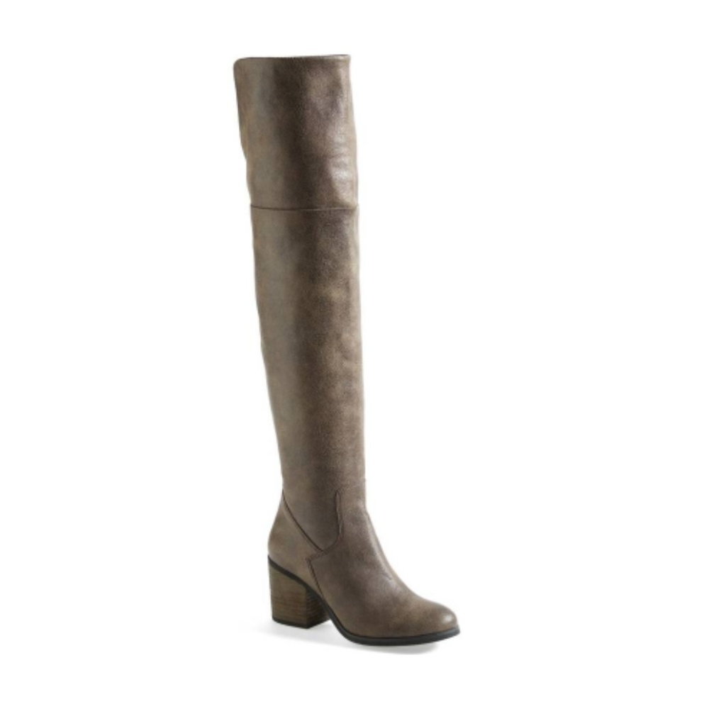 Hinge Canton Over The Knee Boot - brown, size 9.5